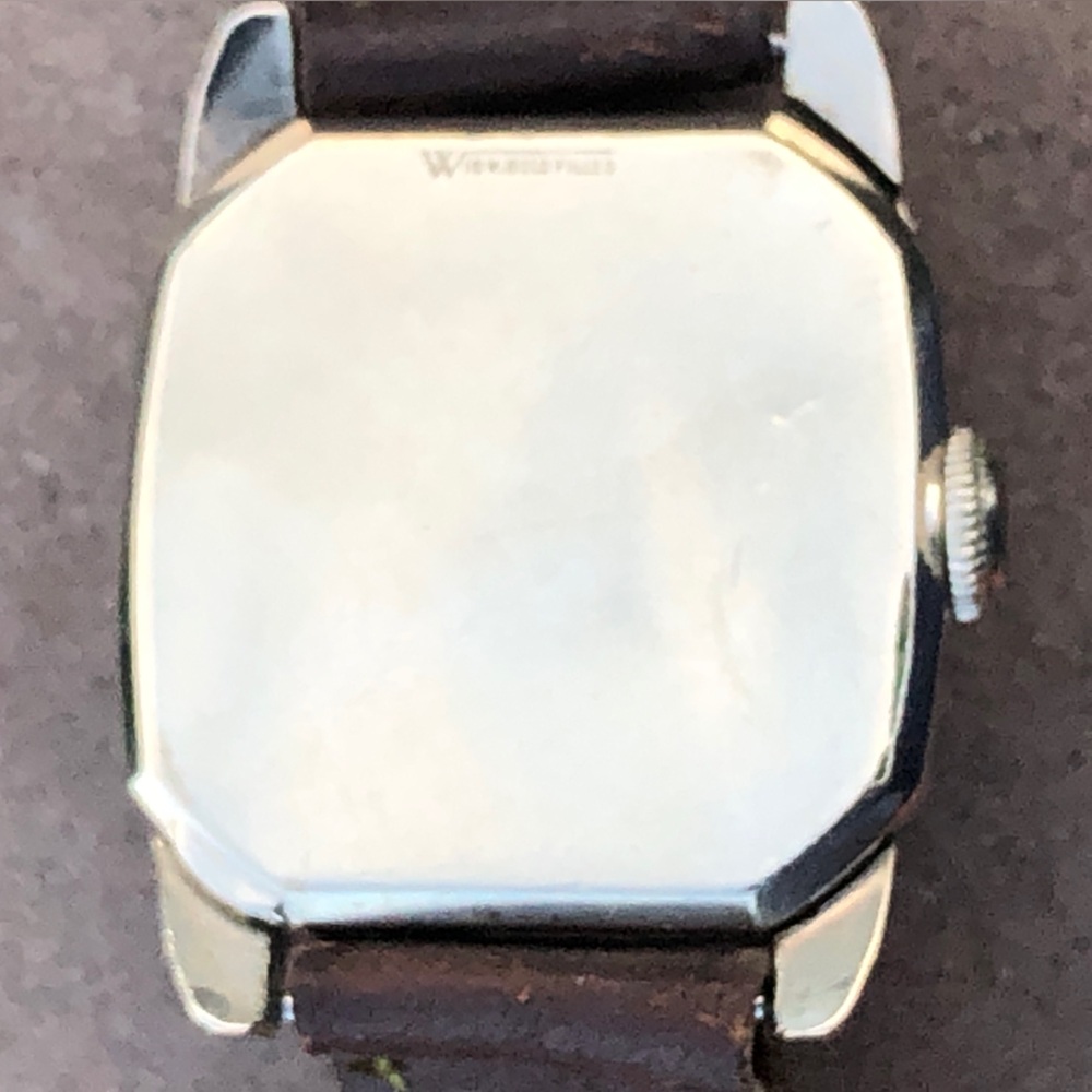 Hamilton Dixon Vintage Art Deco 10K Gold Filled Tank Watch 1935-1940 Manual - Picture 4 of 13